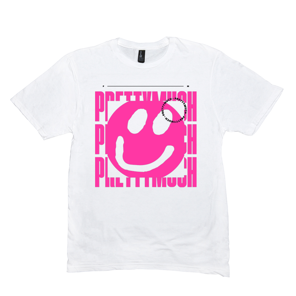 Smiley White Tee