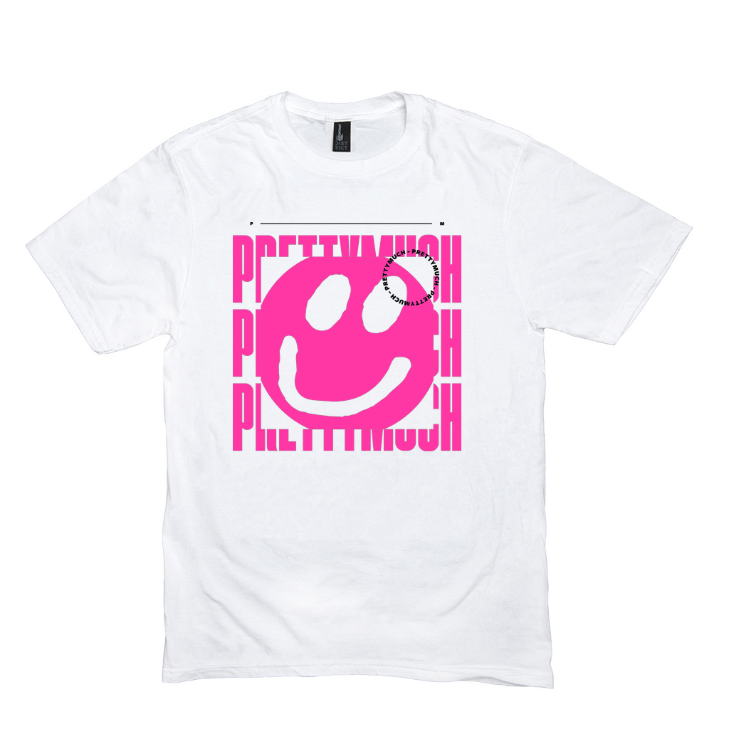 Smiley White Tee