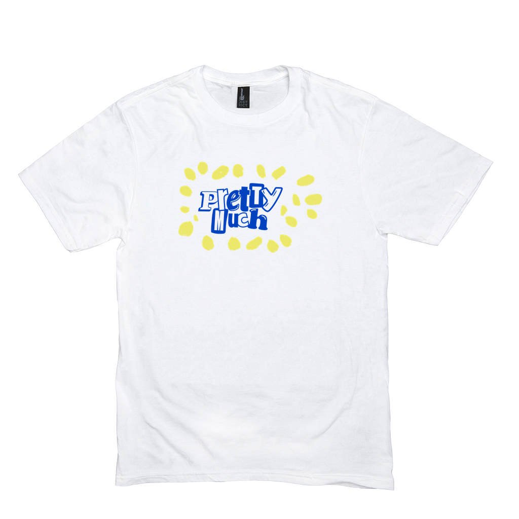 Painted Logo White Tee