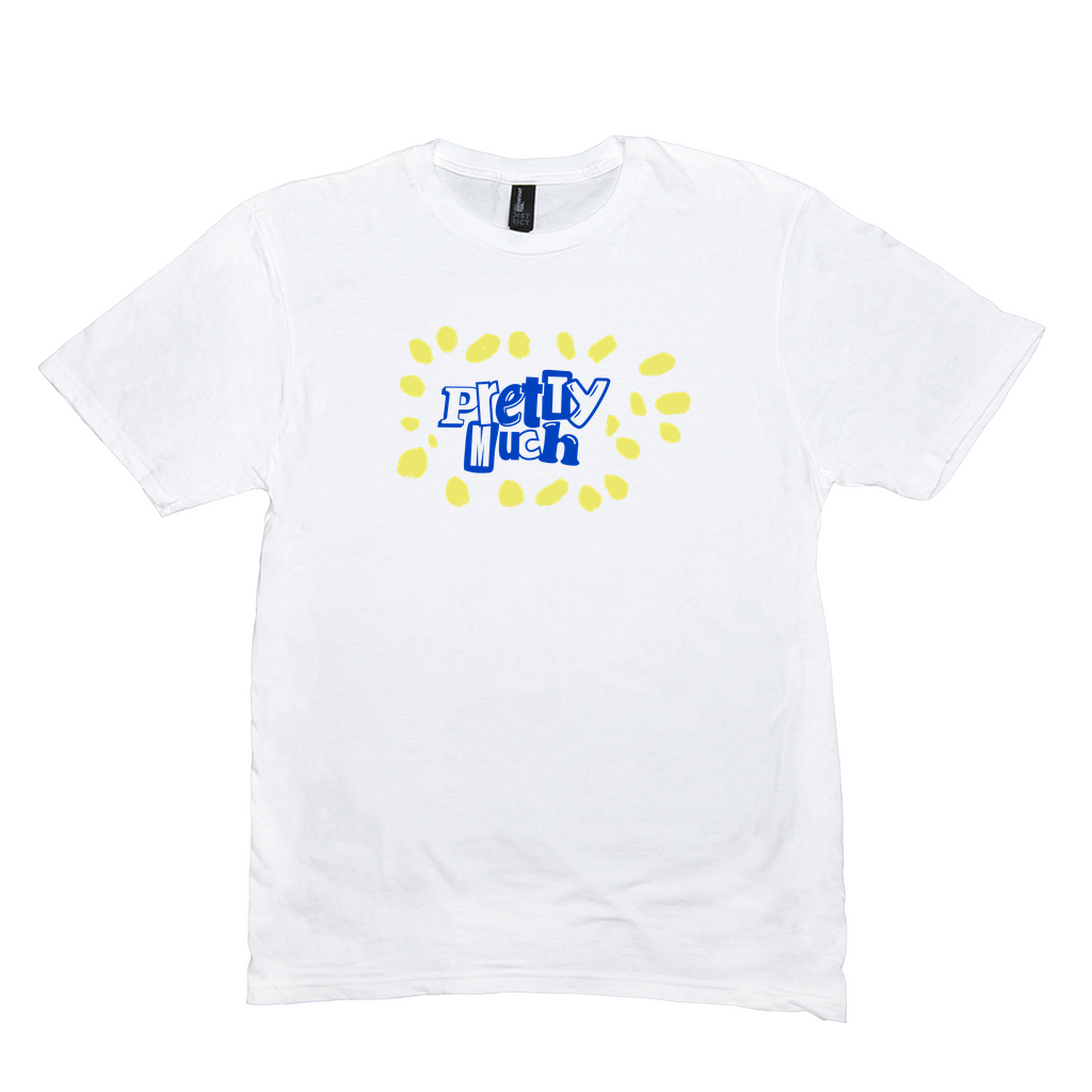 Painted Logo White Tee